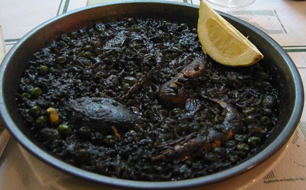 Risotto al Nero di Seppia